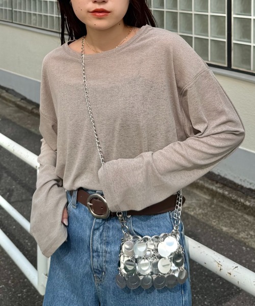 CIAOPANIC TYPY tシャツ 「お気に入り登録数17万人突破」「17色展開」サイドスリットシアートップス レディース - 画像 (5)