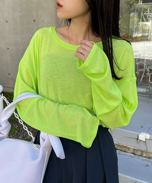 CIAOPANIC TYPY tシャツ 「お気に入り登録数17万人突破」「17色展開」サイドスリットシアートップス レディース - 画像 (7)