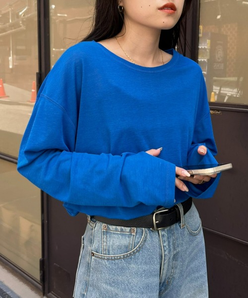 CIAOPANIC TYPY tシャツ 「お気に入り登録数17万人突破」「17色展開」サイドスリットシアートップス レディース - 画像 (8)