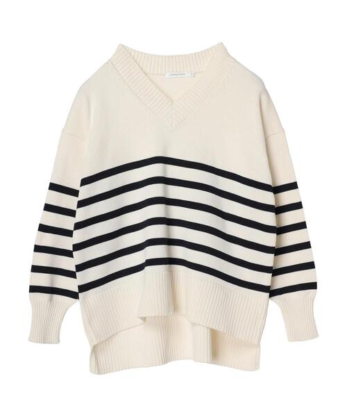 AMERICAN HOLIC ニット セーター エコカルットVネックプルオーバー「エコ・軽い・ニット」 レディース - 画像 (5)