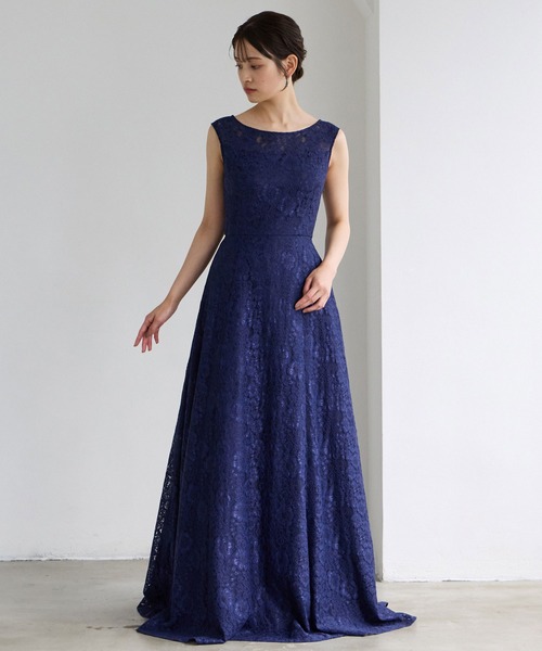 AIMER ドレス 「WEB限定」演奏会用総レースロングドレス - 画像 (4)