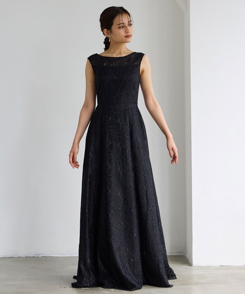 AIMER ドレス 「WEB限定」演奏会用総レースロングドレス - 画像 (2)