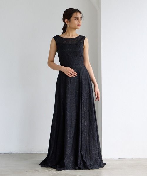 AIMER ドレス 「WEB限定」演奏会用総レースロングドレス - 画像 (9)