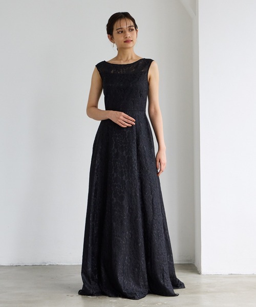 AIMER ドレス 「WEB限定」演奏会用総レースロングドレス - 画像 (6)