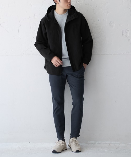 BODY WILD パンツ WILD/ボディワイルド 裏起毛 テーパード ライトテック ストレッチパンツ メンズ - 画像 (4)