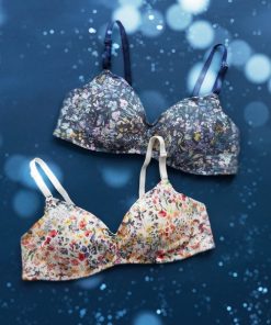 une nana cool ブラジャー MADE WITH LIBERTY FABRIC 364シンプル「特別な日以外の364日つけたくなるブラ」