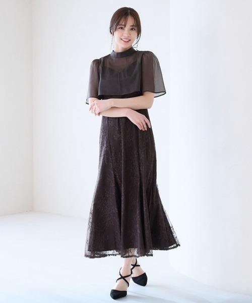 Andemiu ドレス 2Pボレロ×レースキャミドレス310343 - 画像 (7)