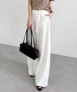 GeeRA スウェットパンツ ジャージ ダブルウエストワイドスウェットパンツ レディース