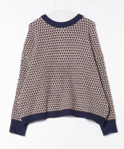 classicalelf 「classicalelf」 長袖ニット M ネイビー レディース