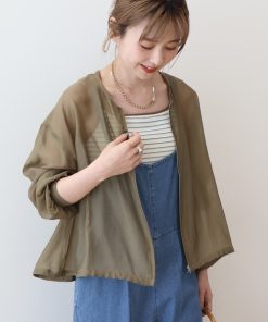 AMERICAN HOLIC 「AMERICAN HOLIC」 ブルゾン L オリーブ レディース