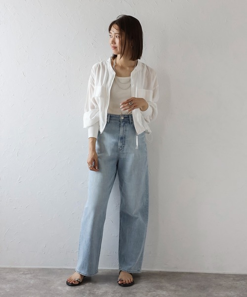 Bonjour Sagan 「Bonjour Sagan」 ジップアップブルゾン FREE オフホワイト レディース - 画像 (9)