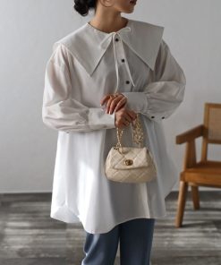 Bonjour Sagan 「Bonjour Sagan」 長袖ブラウス FREE ホワイト レディース