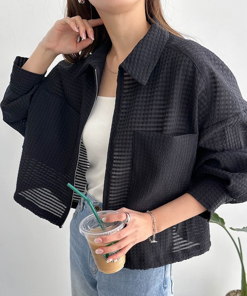 andme 「andme」 ブルゾン M アイボリー レディース - 画像 (4)