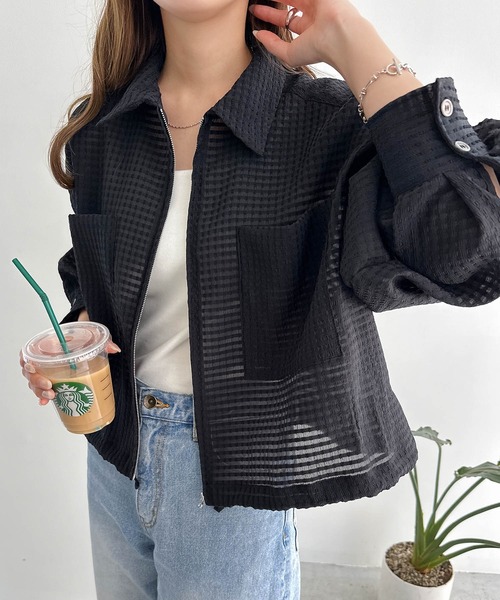 andme 「andme」 ブルゾン M アイボリー レディース - 画像 (5)