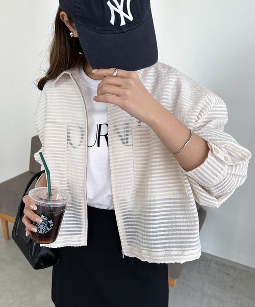 andme 「andme」 ブルゾン M アイボリー レディース - 画像 (6)