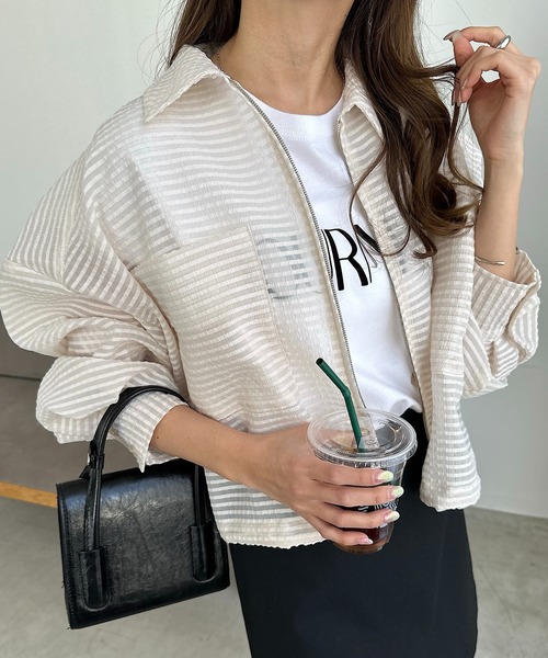 andme 「andme」 ブルゾン M アイボリー レディース - 画像 (8)