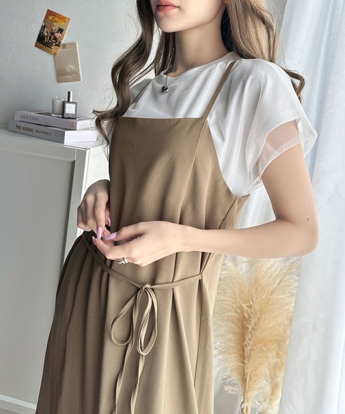 classicalelf 「classicalelf」 キャミソールワンピース X-LARGE ベージュ レディース - 画像 (5)