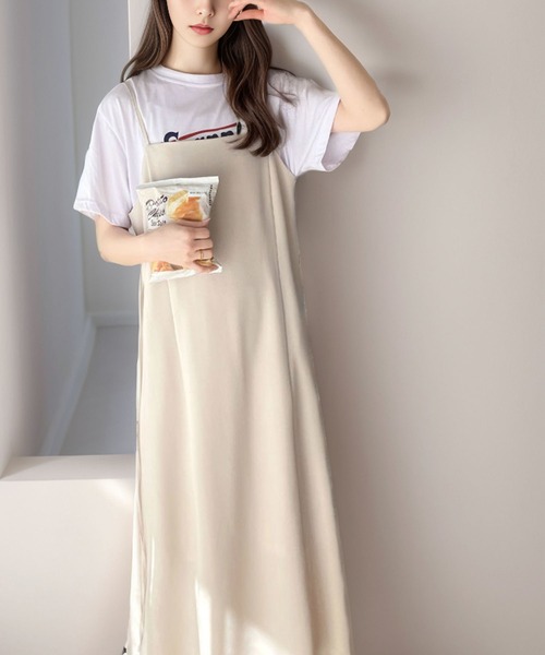 classicalelf 「classicalelf」 キャミソールワンピース X-LARGE ベージュ レディース - 画像 (6)