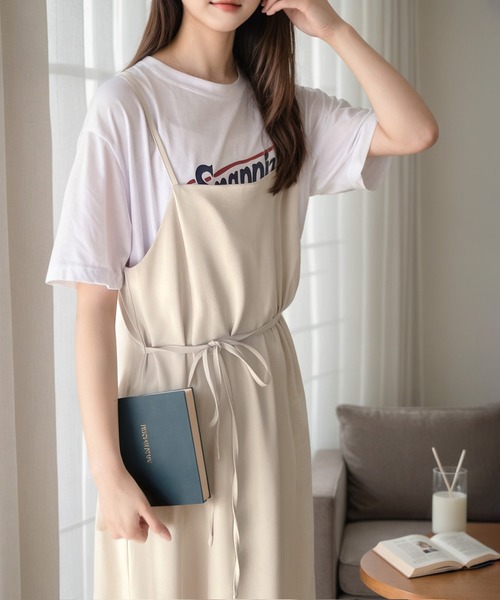 classicalelf 「classicalelf」 キャミソールワンピース X-LARGE ベージュ レディース - 画像 (8)