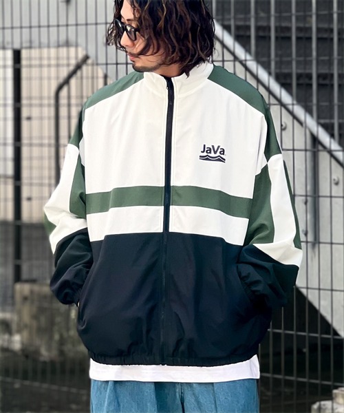 Java 「Java」 ブルゾン MEDIUM グリーン メンズ