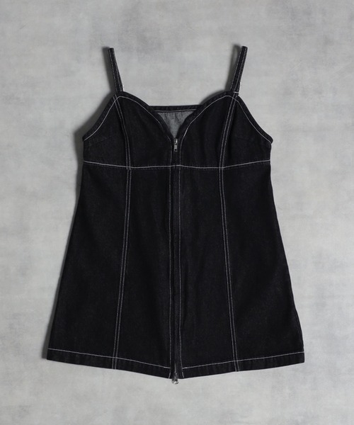 Bonjour Sagan 「Bonjour Sagan」 キャミソールブラウス FREE ブルー レディース - 画像 (2)