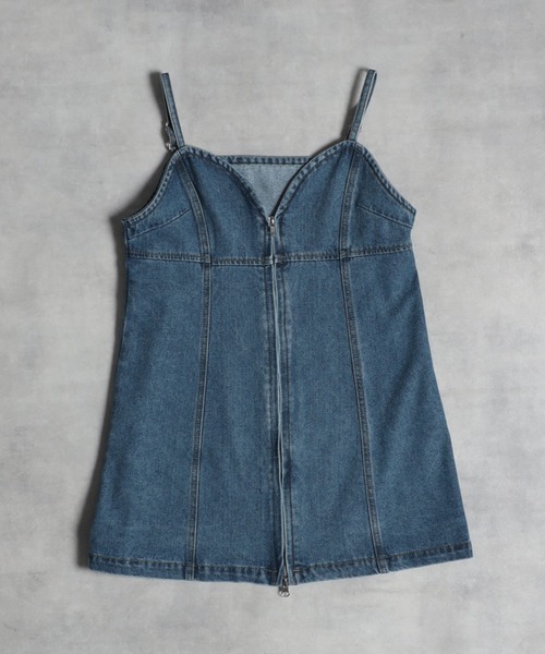 Bonjour Sagan 「Bonjour Sagan」 キャミソールブラウス FREE ブルー レディース - 画像 (3)