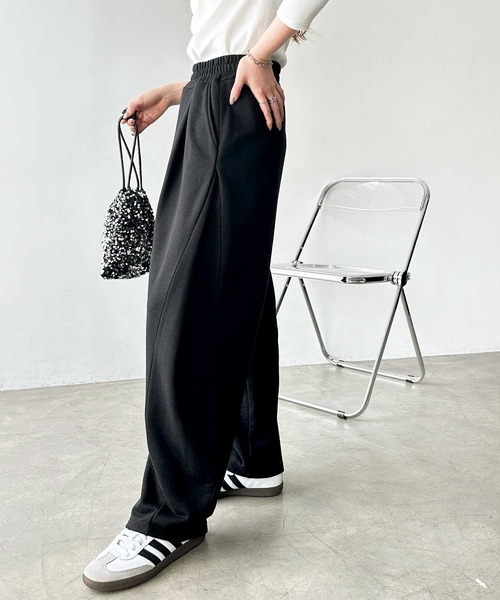 GeeRA スウェットパンツ ジャージ 「S-XLサイズ展開」サイドタックイージースウェットパンツ レディース - 画像 (8)