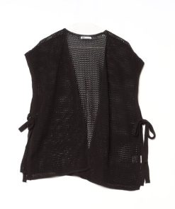 Java 「Java」 ニットベスト SMALL ブラック レディース