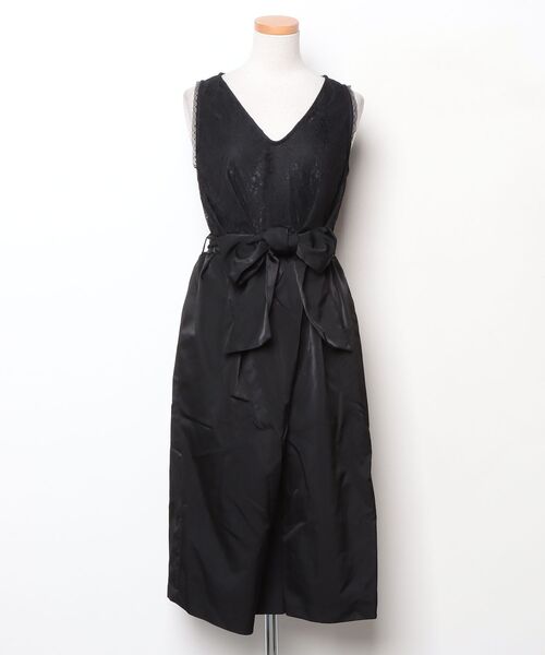 MERCURYDUO 「MERCURYDUO」 パンツドレス FREE ブラック レディース