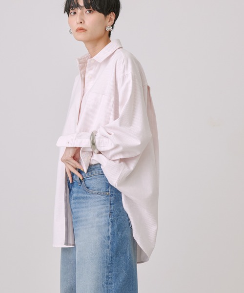 AMERICAN HOLIC 「AMERICAN HOLIC」 長袖シャツ L ピンク系その他 レディース