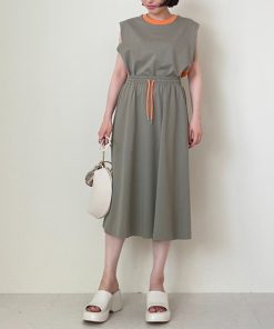 DOLLUPOOPS 「DOLLUPOOPS」 セットアップ 38 カーキ レディース