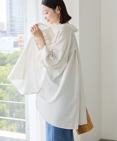 AMERICAN HOLIC 「AMERICAN HOLIC」 7分袖シャツ FREE カーキ レディース - 画像 (4)