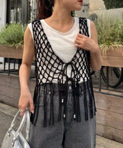 CIAOPANIC TYPY 「CIAOPANIC TYPY」 ベスト ONE SIZE ブラック レディース