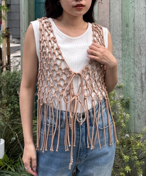 CIAOPANIC TYPY 「CIAOPANIC TYPY」 ベスト ONE SIZE ブラック レディース - 画像 (8)