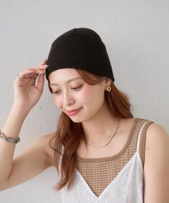 Discoat ニット帽 ニットキャップ 「ユニセックス」コンフォートリブビーニー レディース メンズ