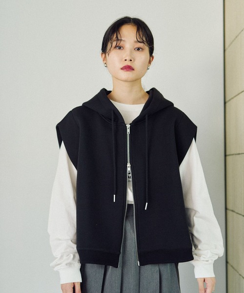 LEPSIM ベスト ジレ パフエアWZIPベスト 582438 レディース - 画像 (3)