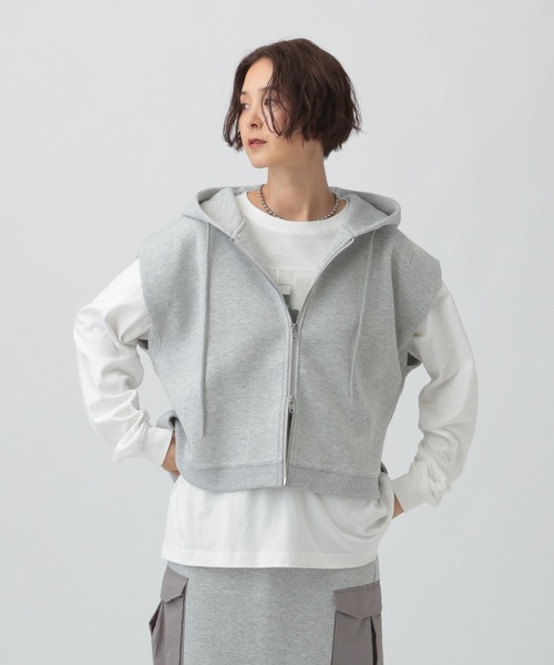 LEPSIM ベスト ジレ パフエアWZIPベスト 582438 レディース