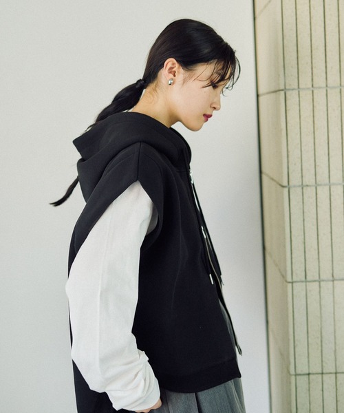 LEPSIM ベスト ジレ パフエアWZIPベスト 582438 レディース - 画像 (6)