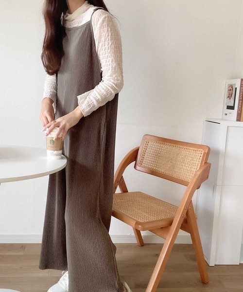 classicalelf 「classicalelf」 オーバーオール MEDIUM ブラック レディース - 画像 (3)