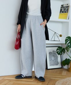 FREAK'S STORE スウェットパンツ ジャージ 限定展開　ダンボール スウェット カーブパンツ レディース