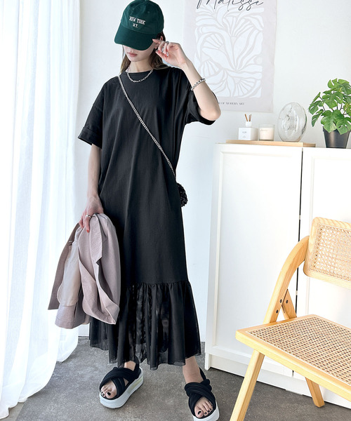 Java 「Java」 ドッキングワンピース LARGE ブラック レディース - 画像 (4)