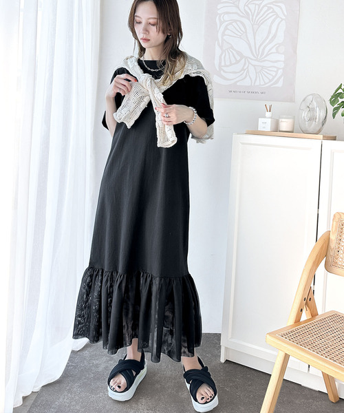 Java 「Java」 ドッキングワンピース LARGE ブラック レディース - 画像 (6)