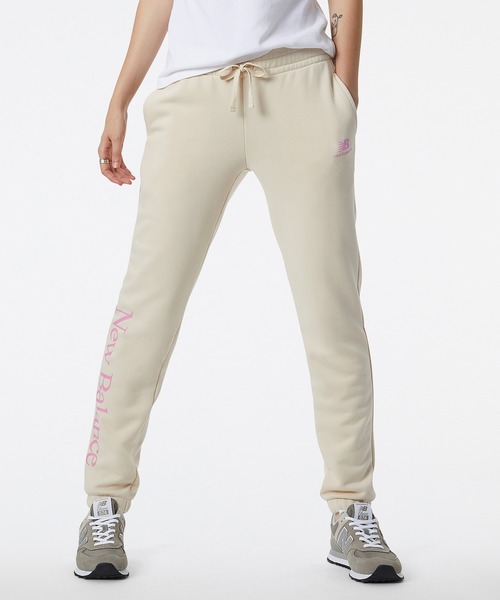 New Balance 「New Balance」 スウェットパンツ MEDIUM ベージュ レディース