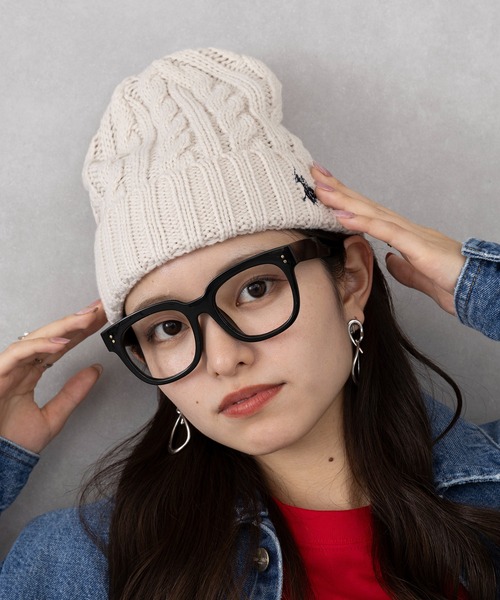U.S. POLO ASSN. ニット帽 ニットキャップ 「U.S. ASSN.」ワンポイントロゴ ポニー刺繍 ビーニー BEANIE レディース メンズ - 画像 (8)