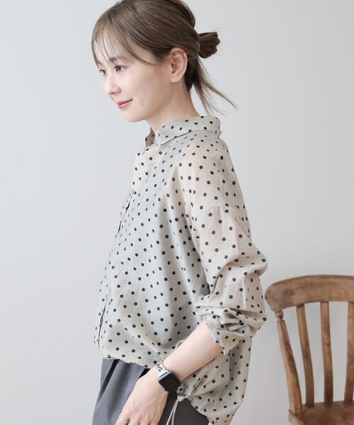 AMERICAN HOLIC 「AMERICAN HOLIC」 長袖シャツ M ピンクベージュ レディース - 画像 (4)