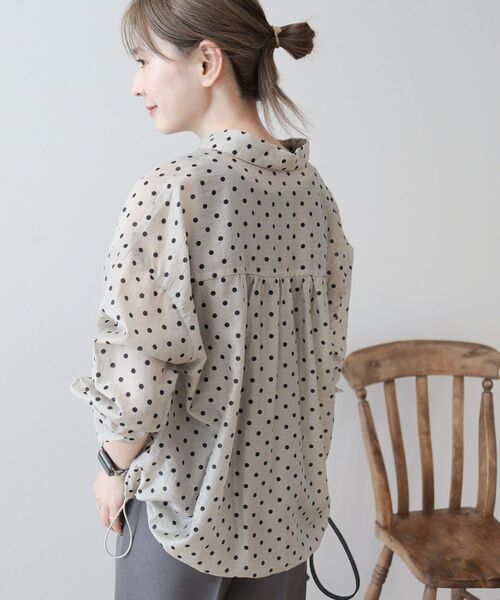 AMERICAN HOLIC 「AMERICAN HOLIC」 長袖シャツ M ピンクベージュ レディース - 画像 (5)