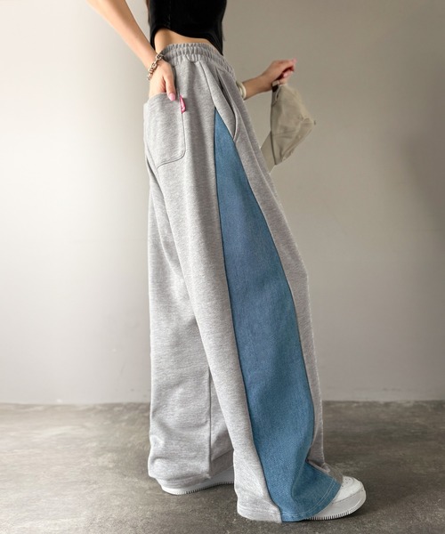 Java 「Java」 スウェットパンツ MEDIUM グレー レディース - 画像 (2)