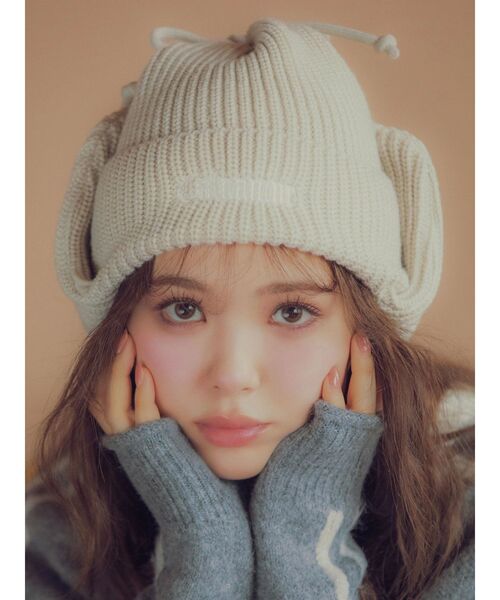 NEW ERA ニット帽 ニットキャップ 「CALNAMUR×NEW ERA」KNIT TRAPPER CALNAMUR レディース - 画像 (2)