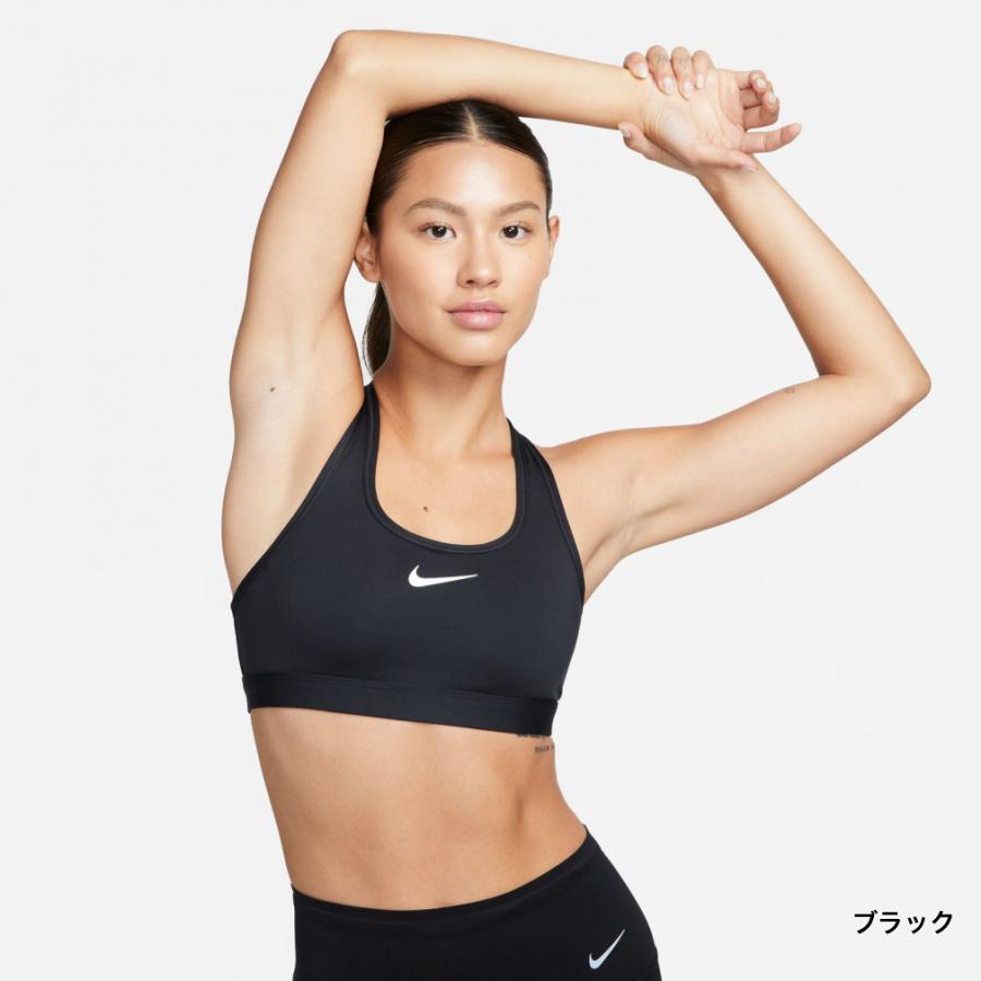NIKE ナイキ レディース スポーツブラ ウィメンズ スウッシュ MED SPT ブラ DX6822 スポーツウェア ヨガウェア - 画像 (3)
