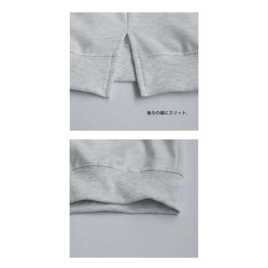 antiqua ミニ裏毛プルオーバー トレーナー レディース トップス 長袖・80ptメール便可 - 画像 (6)